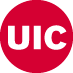 UIC red circle logo