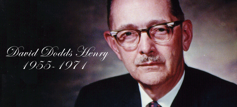 President David Dodds Henry