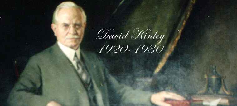 President David Kinley