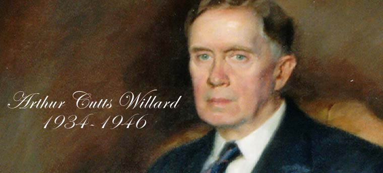 President Arthur Cutts Willard