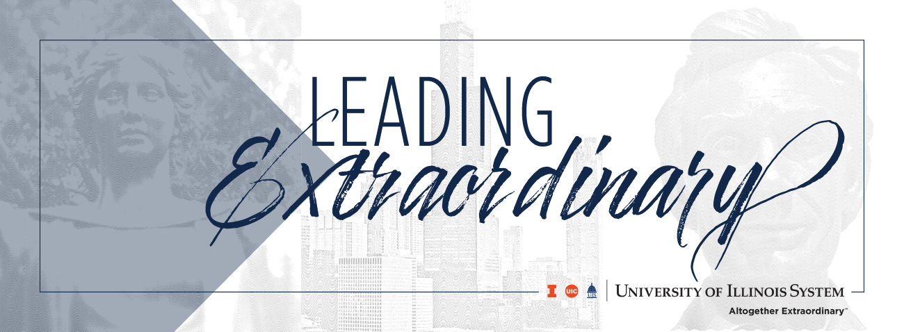 Leading Extraordinary banner logo